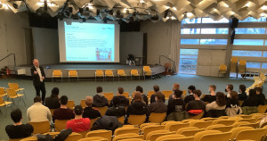 Professor Bolm at the Einhard-Gymnasium in Aachen